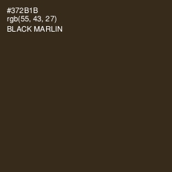 #372B1B - Black Marlin Color Image